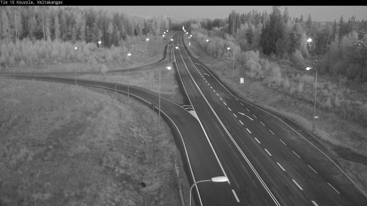 Weather Camera Image Väg 15 Kouvola, Keltakangas, Kouvola, Kymenlaakso