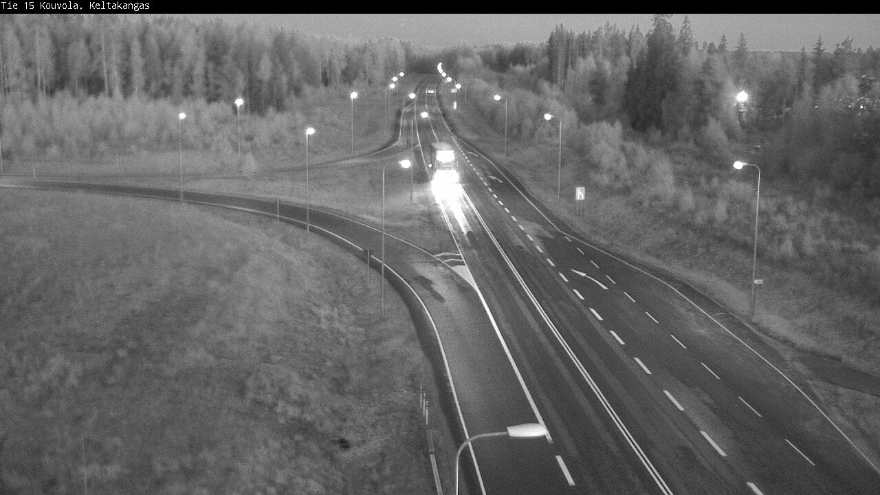 Weather Camera Image Väg 15 Kouvola, Keltakangas, Kouvola, Kymenlaakso