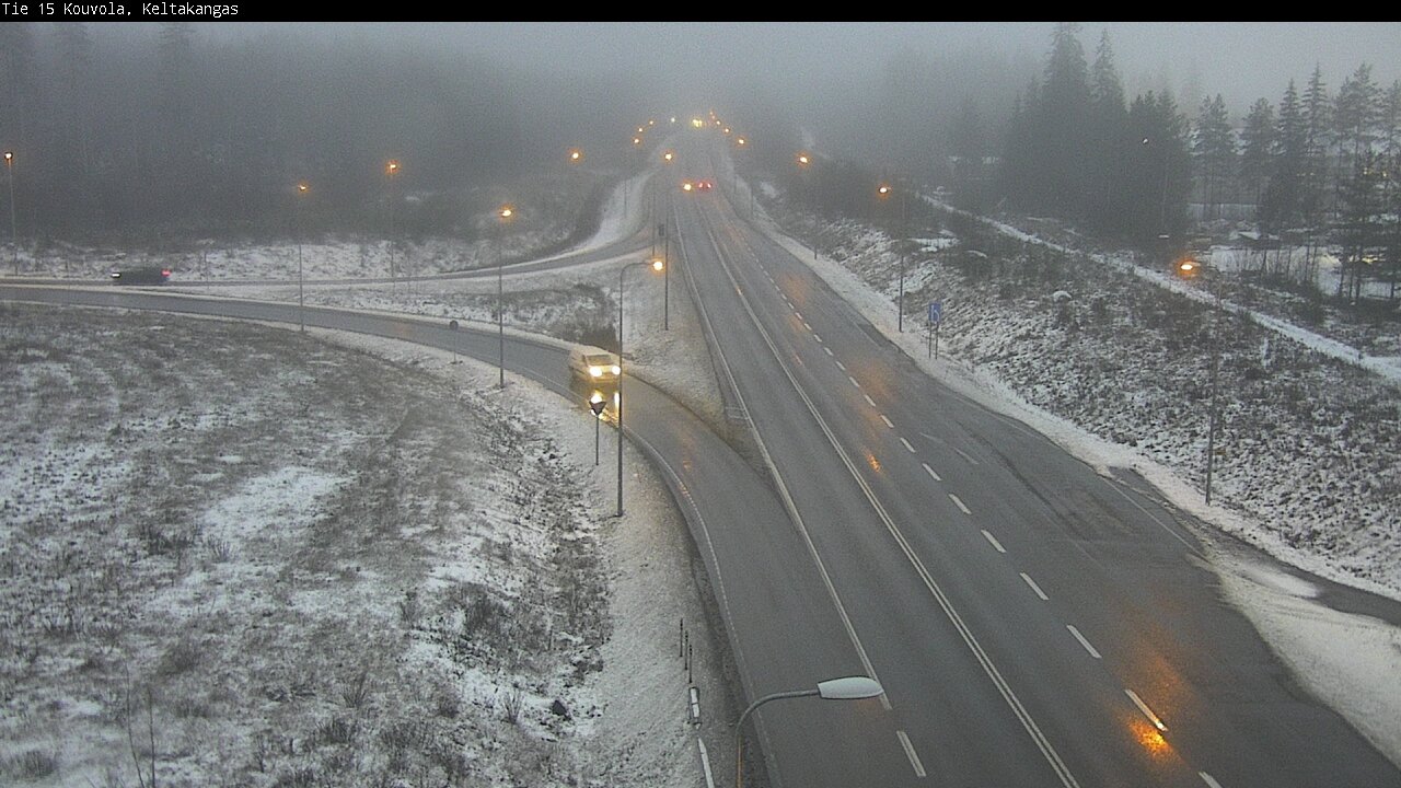 Weather Camera Image Väg 15 Kouvola, Keltakangas, Kouvola, Kymenlaakso