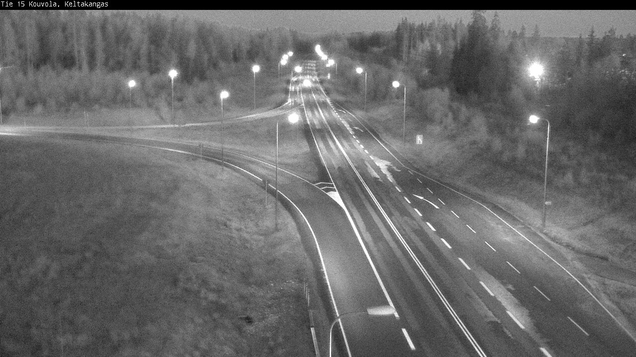Weather Camera Image Väg 15 Kouvola, Keltakangas, Kouvola, Kymenlaakso