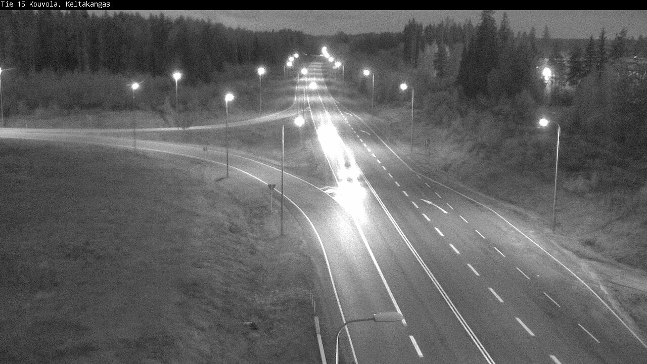 Weather Camera Image Road 15 Kouvola, Keltakangas, Kouvola, Kymenlaakso