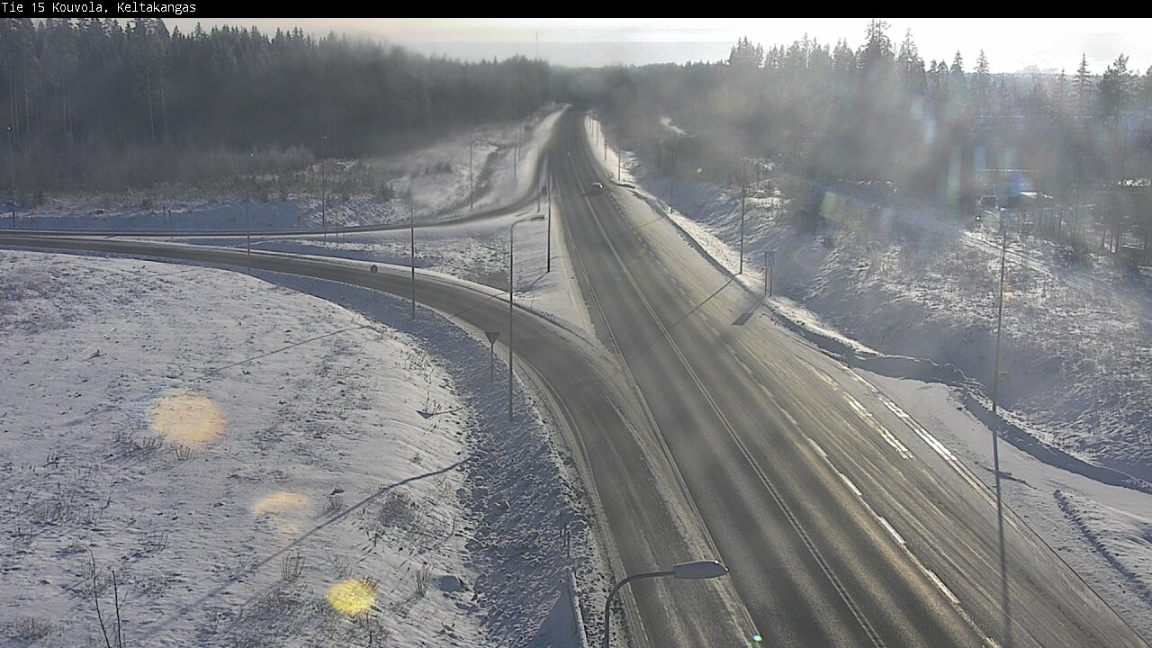 Weather Camera Image Väg 15 Kouvola, Keltakangas, Kouvola, Kymenlaakso