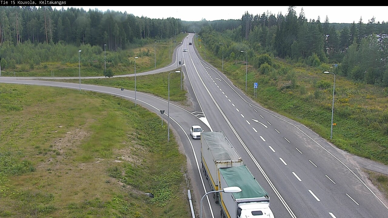 Weather Camera Image Road 15 Kouvola, Keltakangas, Kouvola, Kymenlaakso