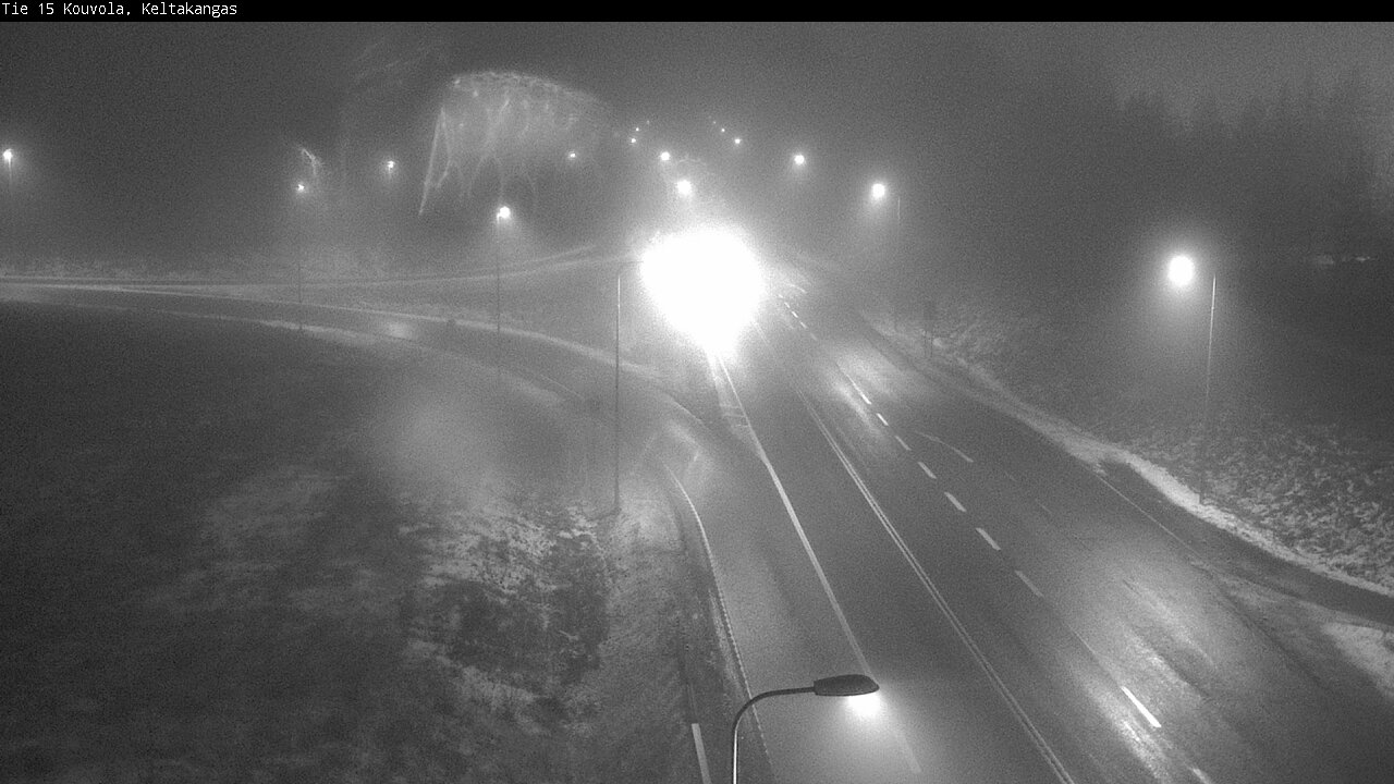 Weather Camera Image Väg 15 Kouvola, Keltakangas, Kouvola, Kymenlaakso
