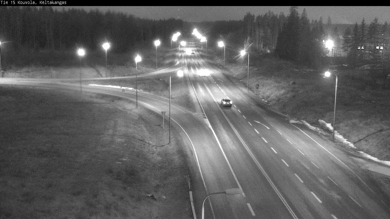 Weather Camera Image Road 15 Kouvola, Keltakangas, Kouvola, Kymenlaakso