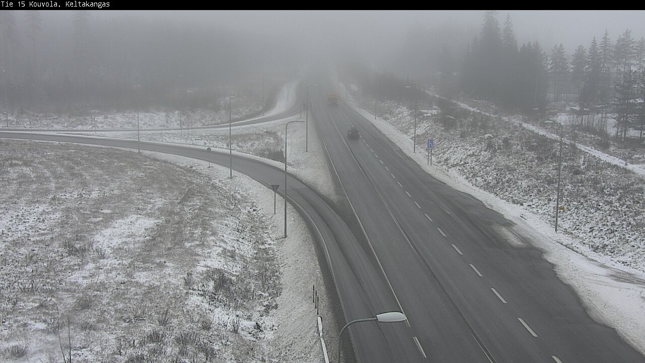 Weather Camera Image Väg 15 Kouvola, Keltakangas, Kouvola, Kymenlaakso