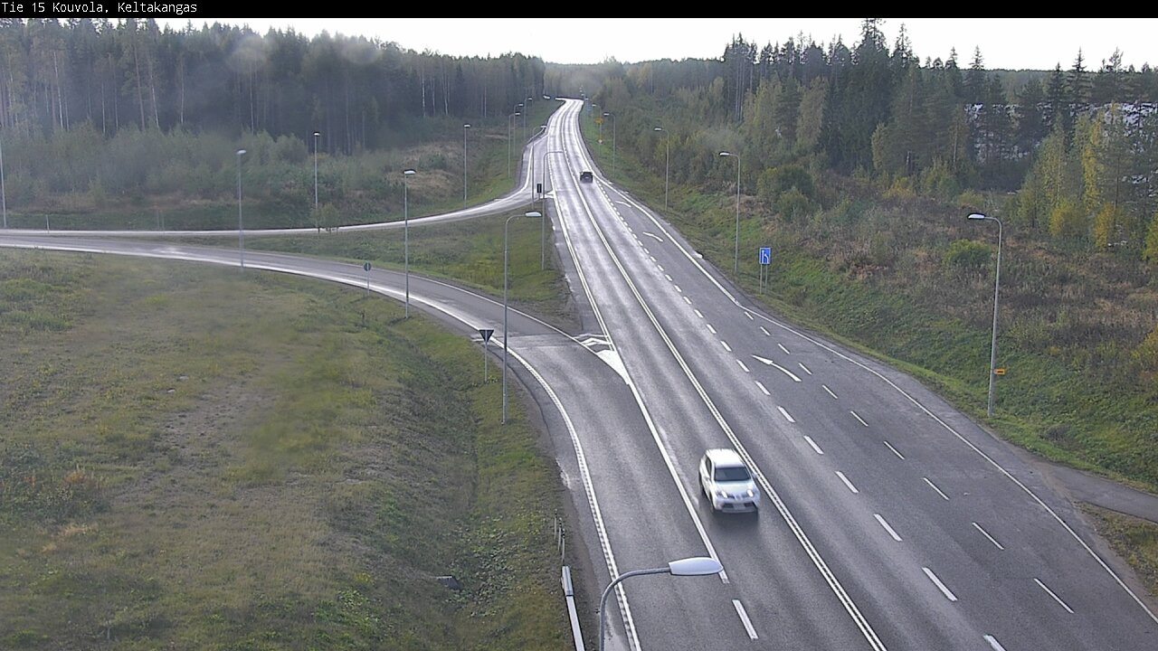 Weather Camera Image Road 15 Kouvola, Keltakangas, Kouvola, Kymenlaakso
