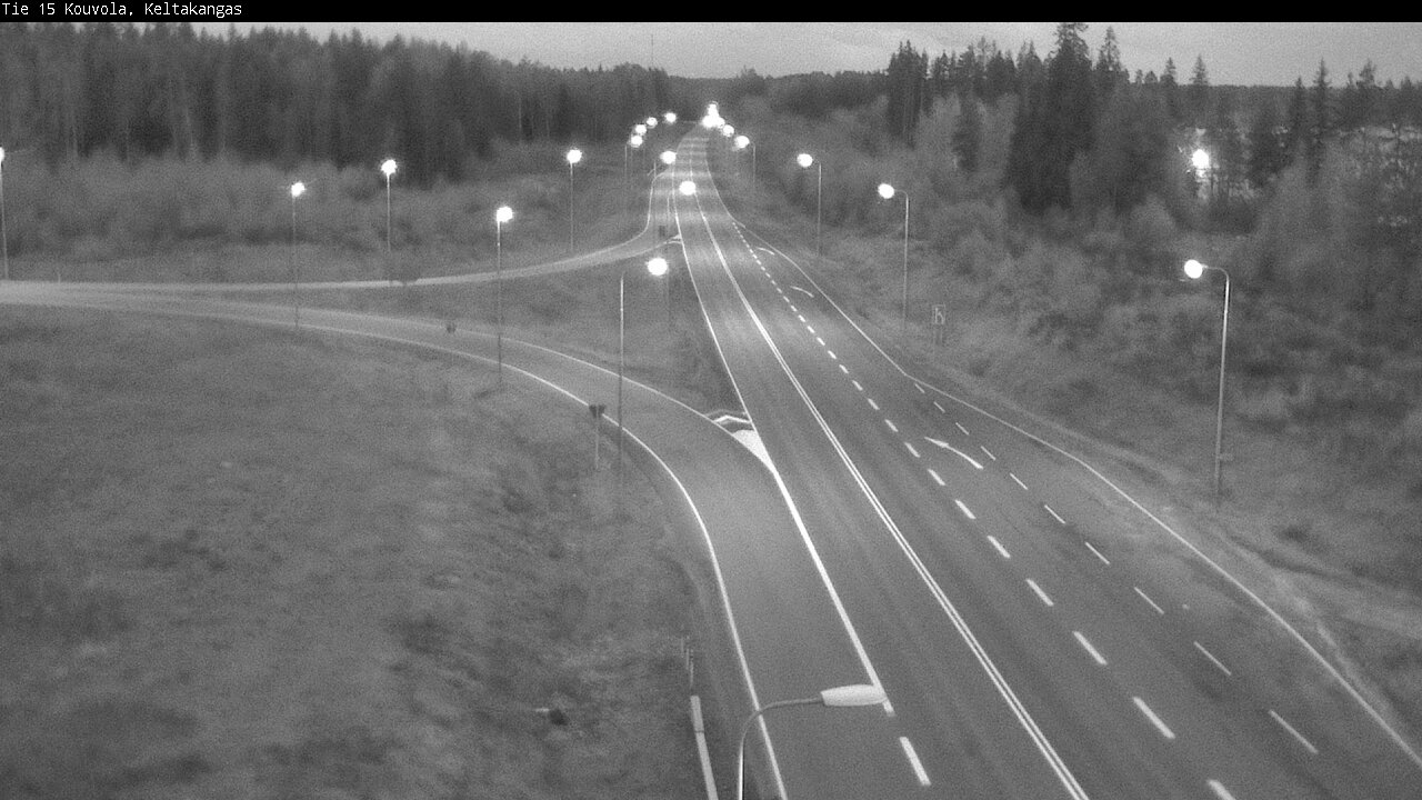 Weather Camera Image Road 15 Kouvola, Keltakangas, Kouvola, Kymenlaakso