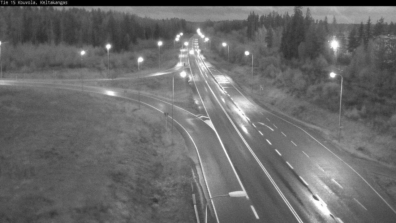 Weather Camera Image Road 15 Kouvola, Keltakangas, Kouvola, Kymenlaakso