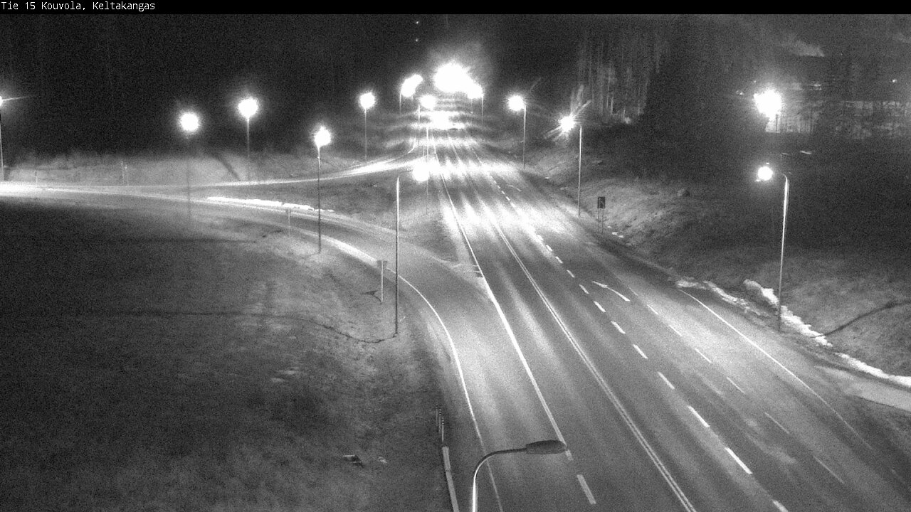 Weather Camera Image Väg 15 Kouvola, Keltakangas, Kouvola, Kymenlaakso