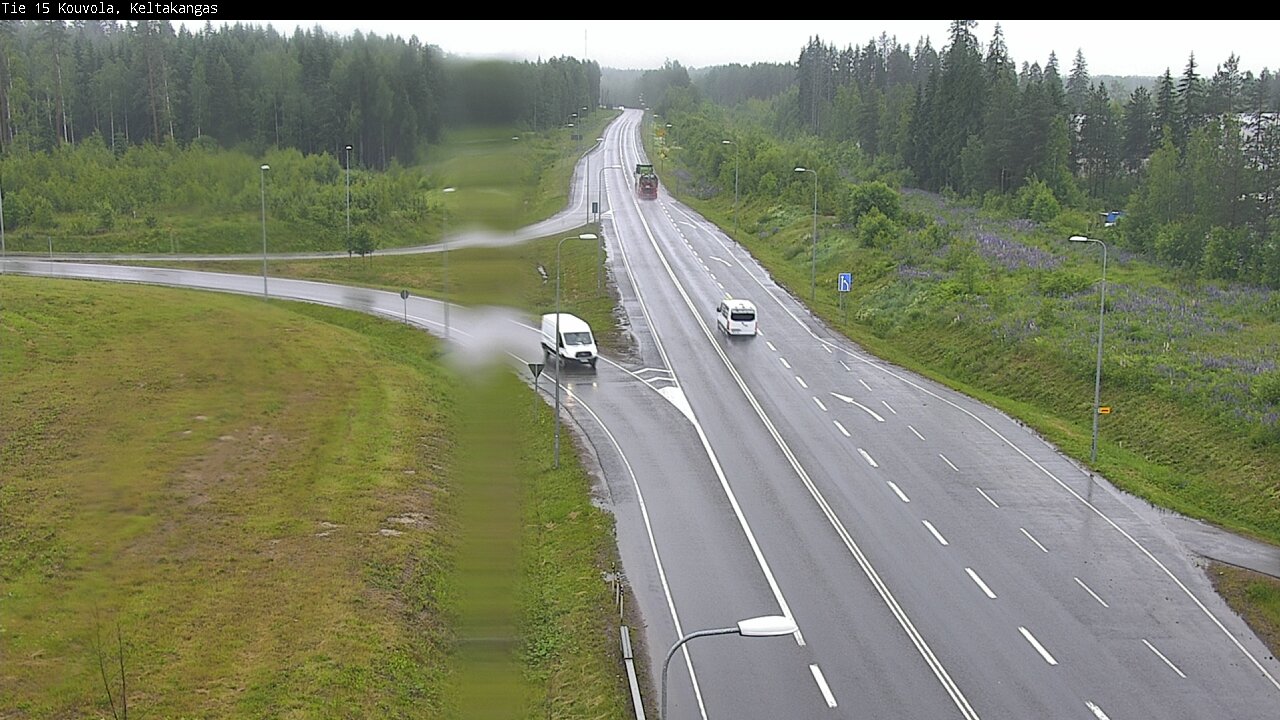 Weather Camera Image Road 15 Kouvola, Keltakangas, Kouvola, Kymenlaakso