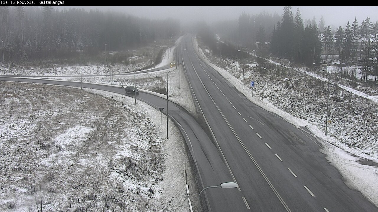 Weather Camera Image Väg 15 Kouvola, Keltakangas, Kouvola, Kymenlaakso