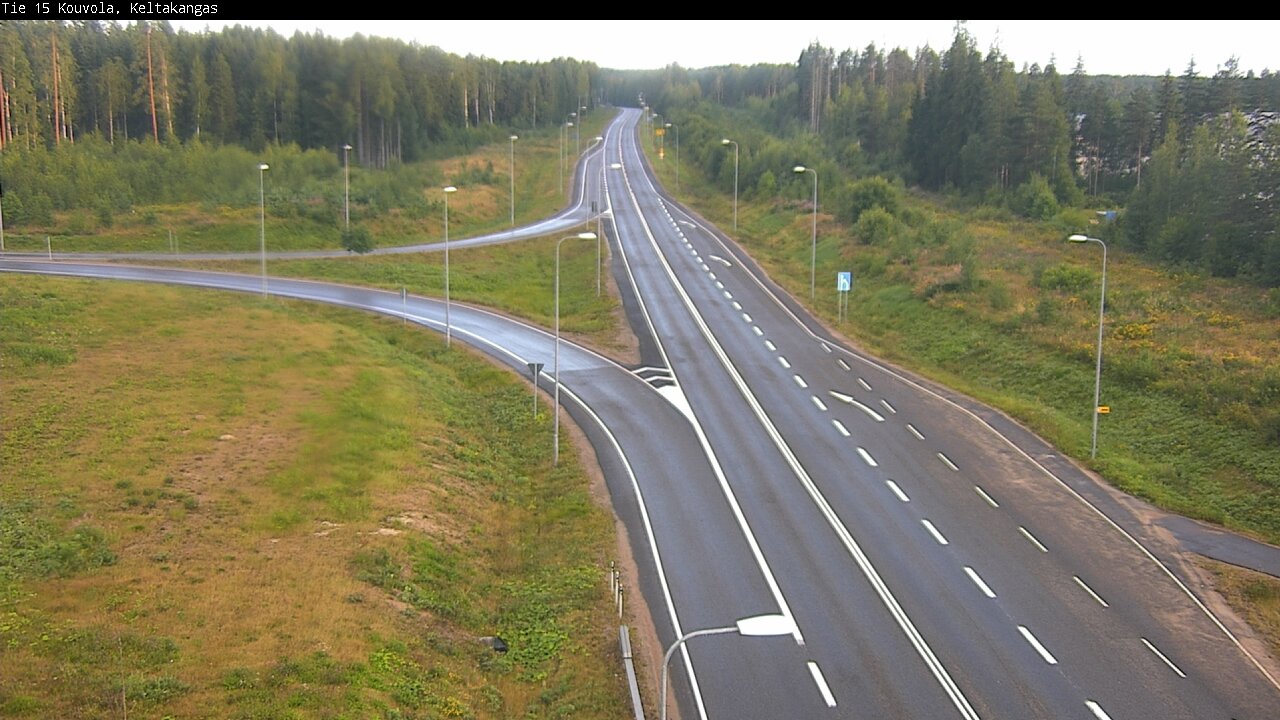 Weather Camera Image Väg 15 Kouvola, Keltakangas, Kouvola, Kymenlaakso