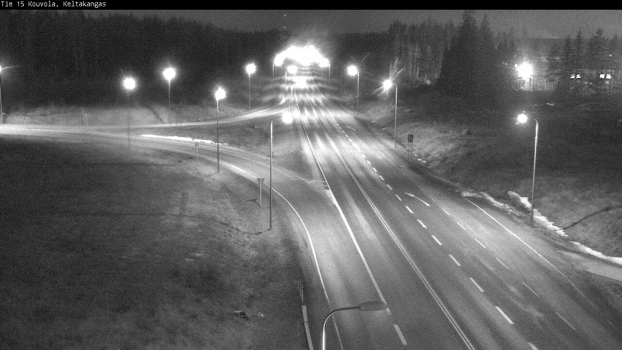 Weather Camera Image Road 15 Kouvola, Keltakangas, Kouvola, Kymenlaakso