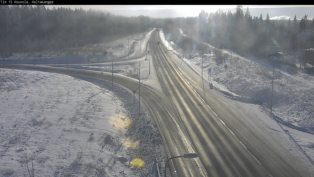 Weather Camera Image Road 15 Kouvola, Keltakangas, Kouvola, Kymenlaakso