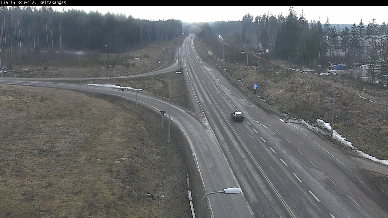 Weather Camera Image Road 15 Kouvola, Keltakangas, Kouvola, Kymenlaakso