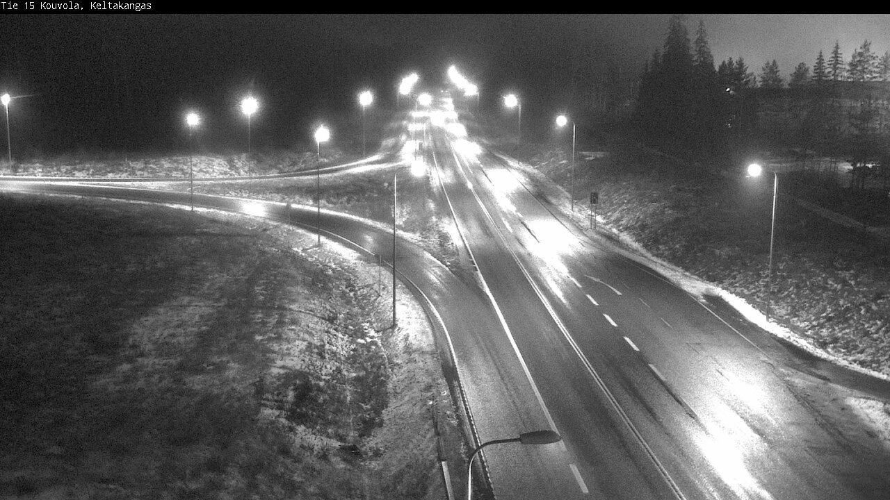 Weather Camera Image Väg 15 Kouvola, Keltakangas, Kouvola, Kymenlaakso
