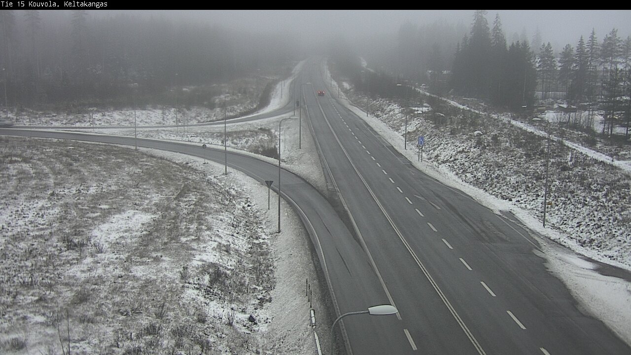 Weather Camera Image Väg 15 Kouvola, Keltakangas, Kouvola, Kymenlaakso