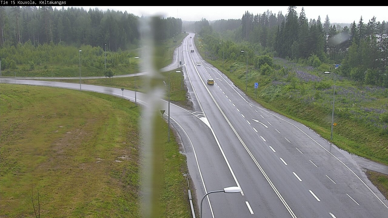 Weather Camera Image Väg 15 Kouvola, Keltakangas, Kouvola, Kymenlaakso