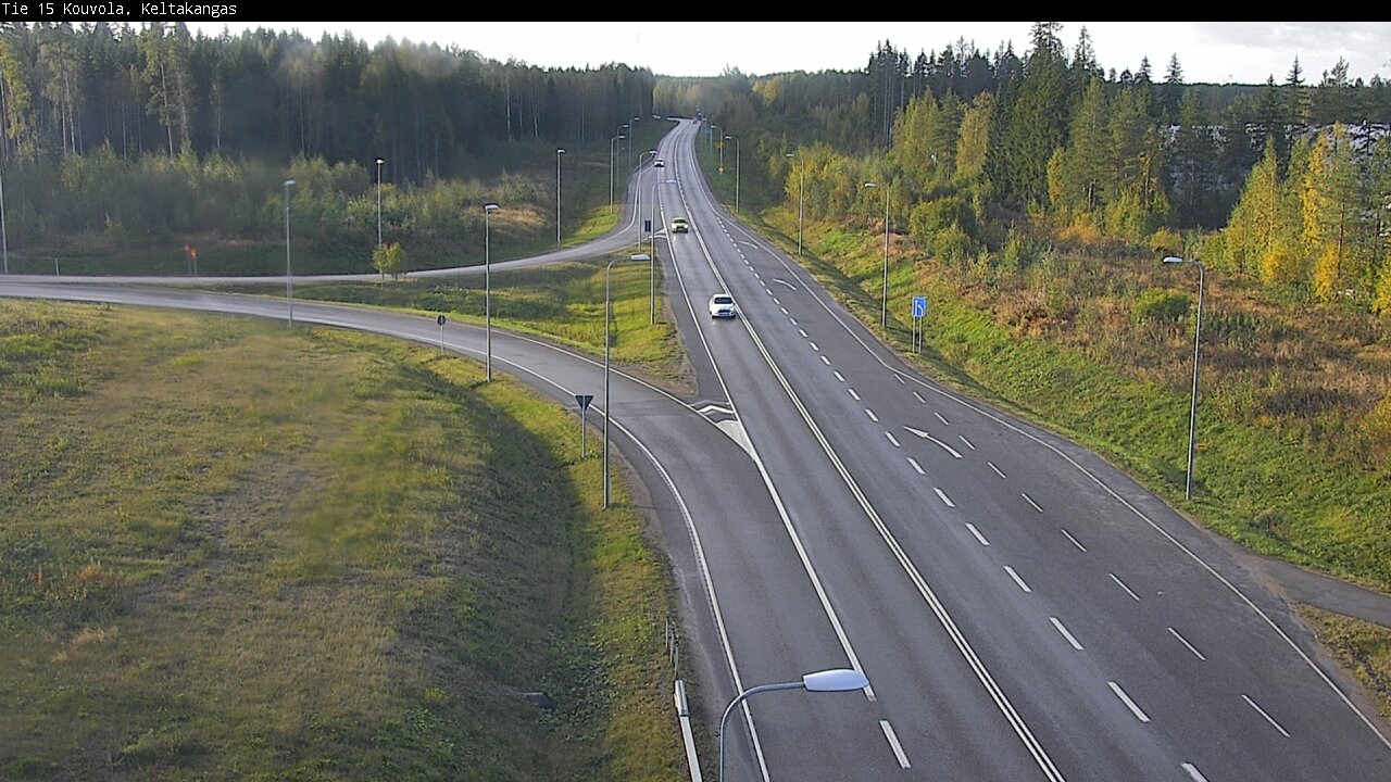 Weather Camera Image Road 15 Kouvola, Keltakangas, Kouvola, Kymenlaakso