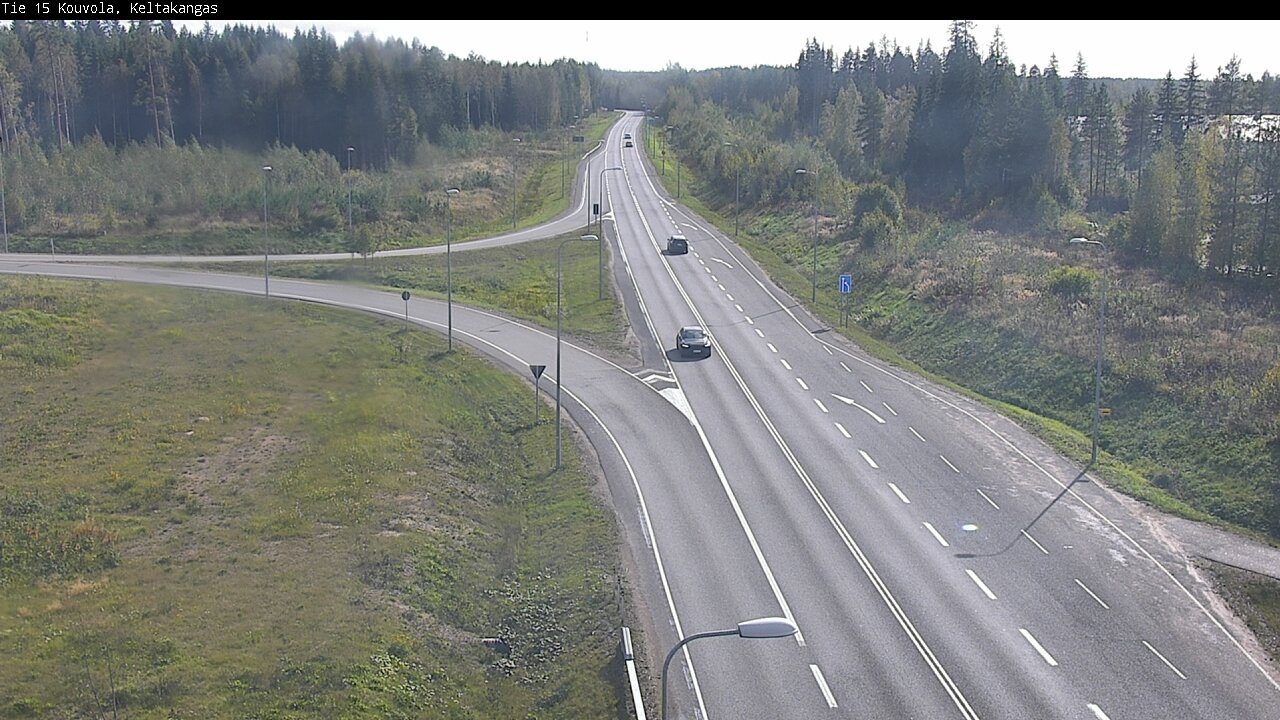 Weather Camera Image Road 15 Kouvola, Keltakangas, Kouvola, Kymenlaakso