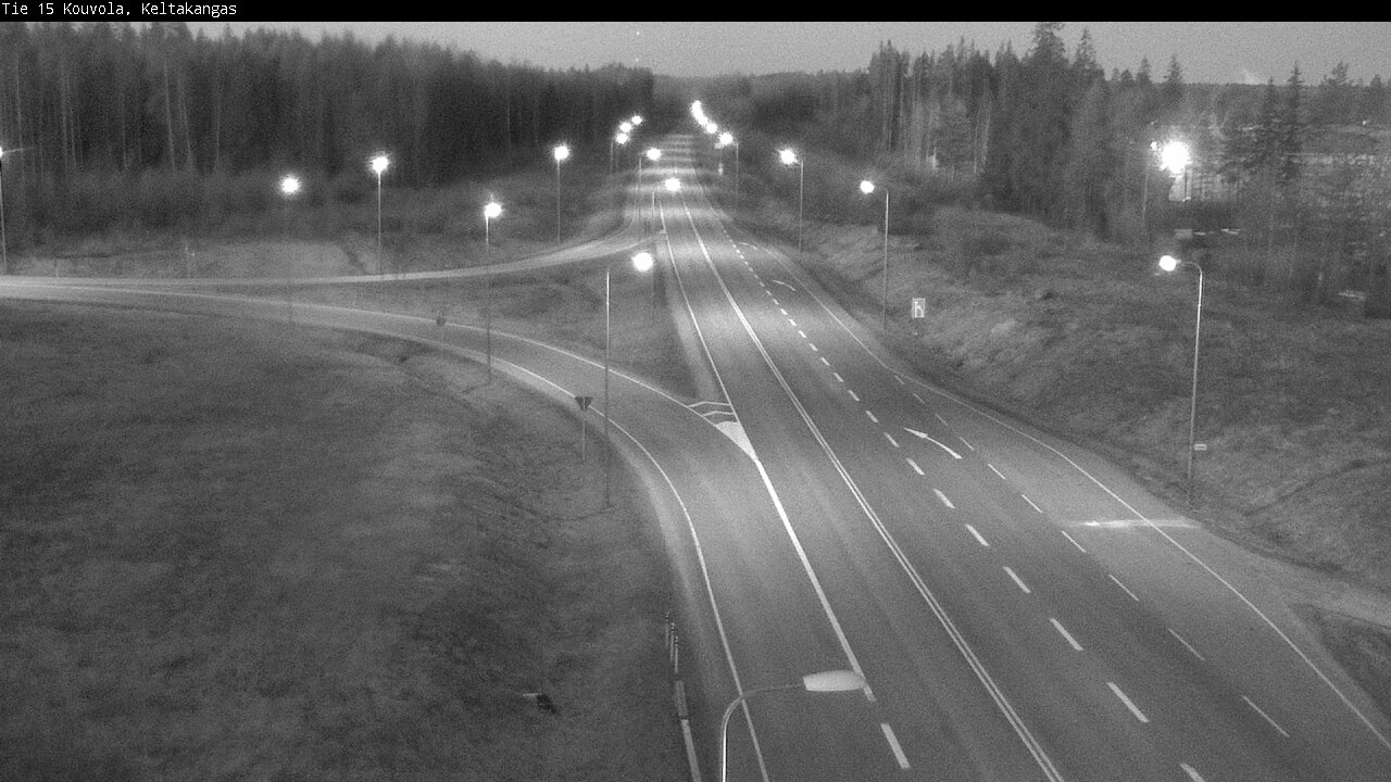 Weather Camera Image Väg 15 Kouvola, Keltakangas, Kouvola, Kymenlaakso
