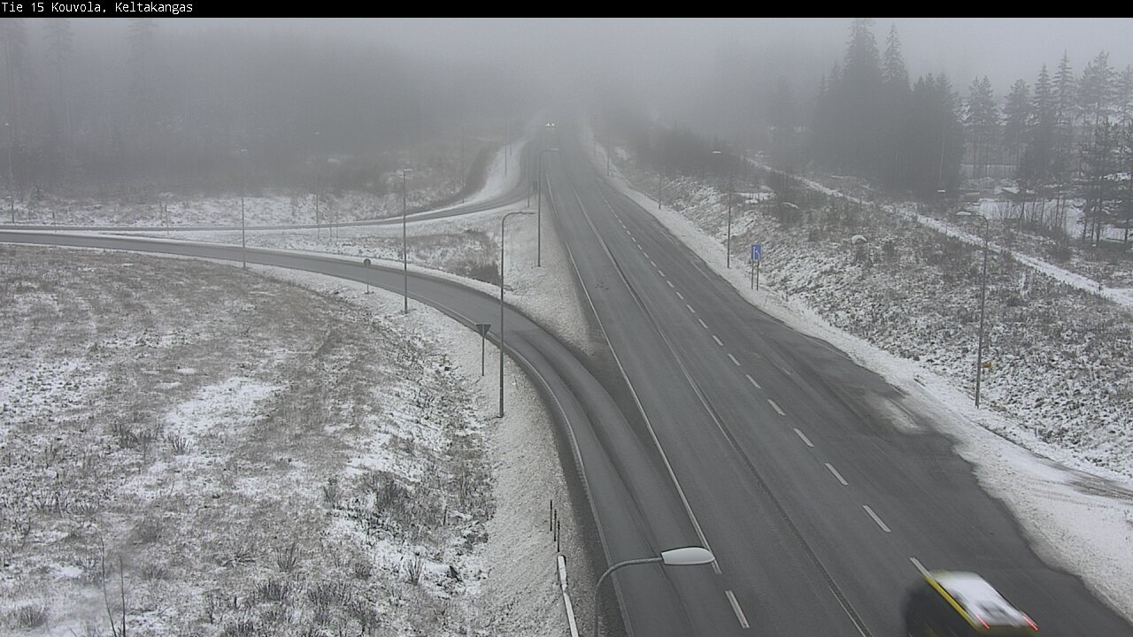 Weather Camera Image Väg 15 Kouvola, Keltakangas, Kouvola, Kymenlaakso