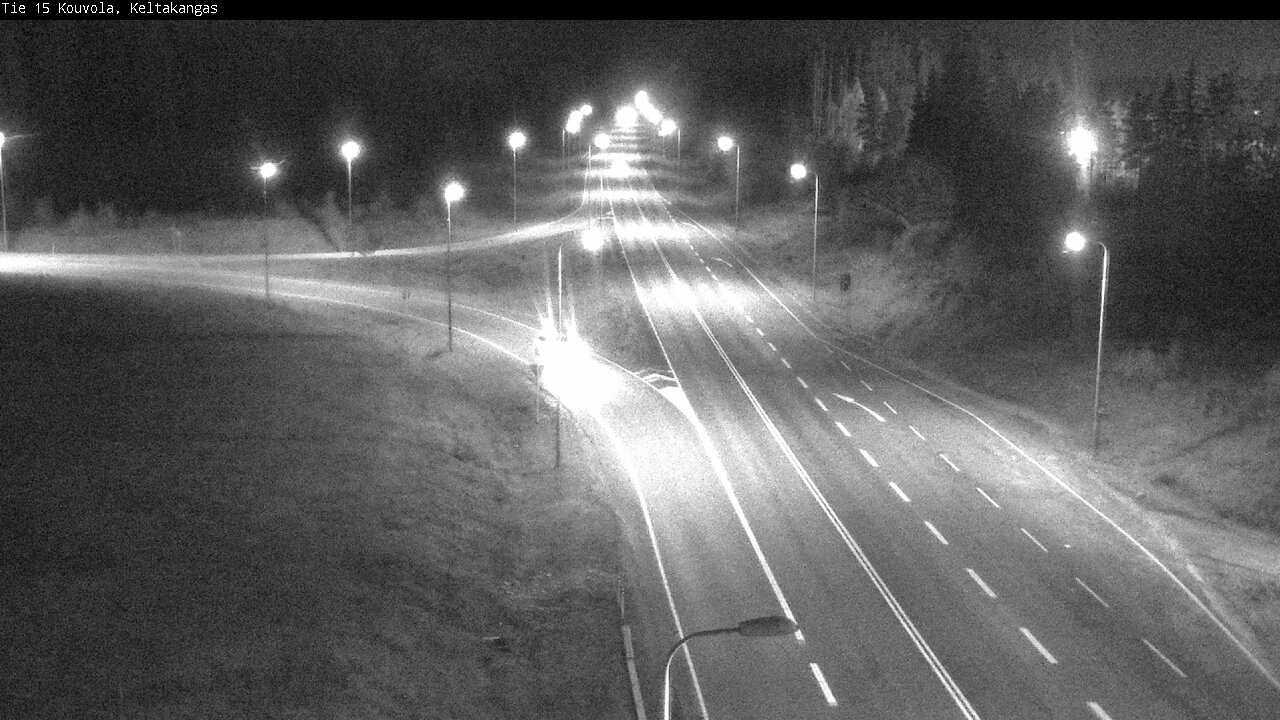 Weather Camera Image Road 15 Kouvola, Keltakangas, Kouvola, Kymenlaakso