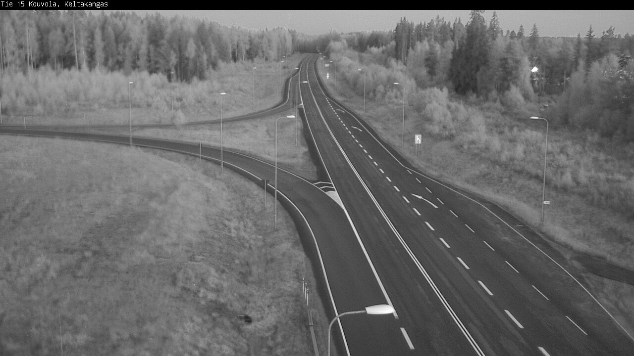 Weather Camera Image Väg 15 Kouvola, Keltakangas, Kouvola, Kymenlaakso