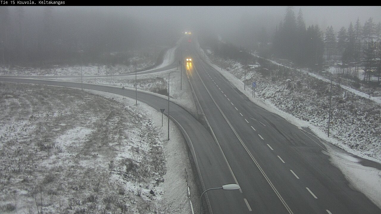 Weather Camera Image Väg 15 Kouvola, Keltakangas, Kouvola, Kymenlaakso