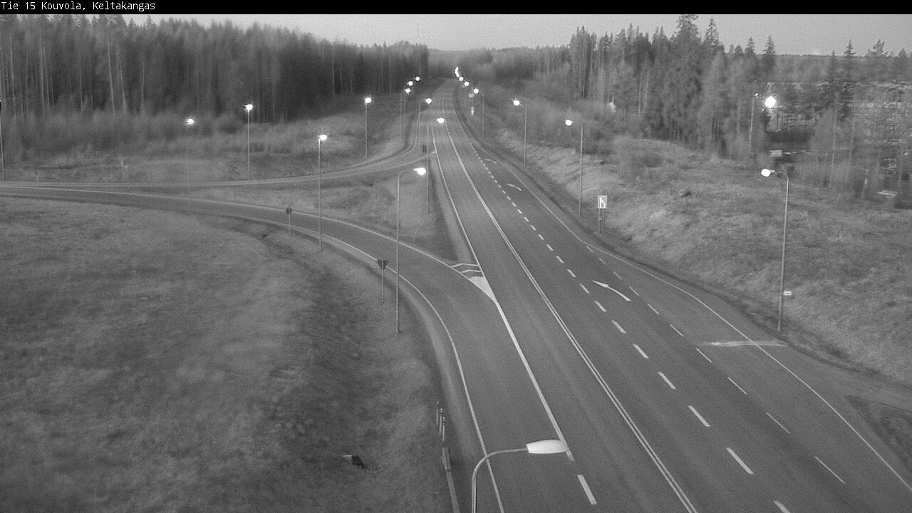 Weather Camera Image Väg 15 Kouvola, Keltakangas, Kouvola, Kymenlaakso