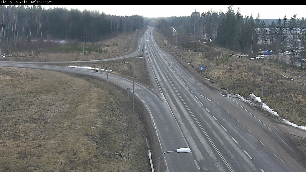 Weather Camera Image Road 15 Kouvola, Keltakangas, Kouvola, Kymenlaakso