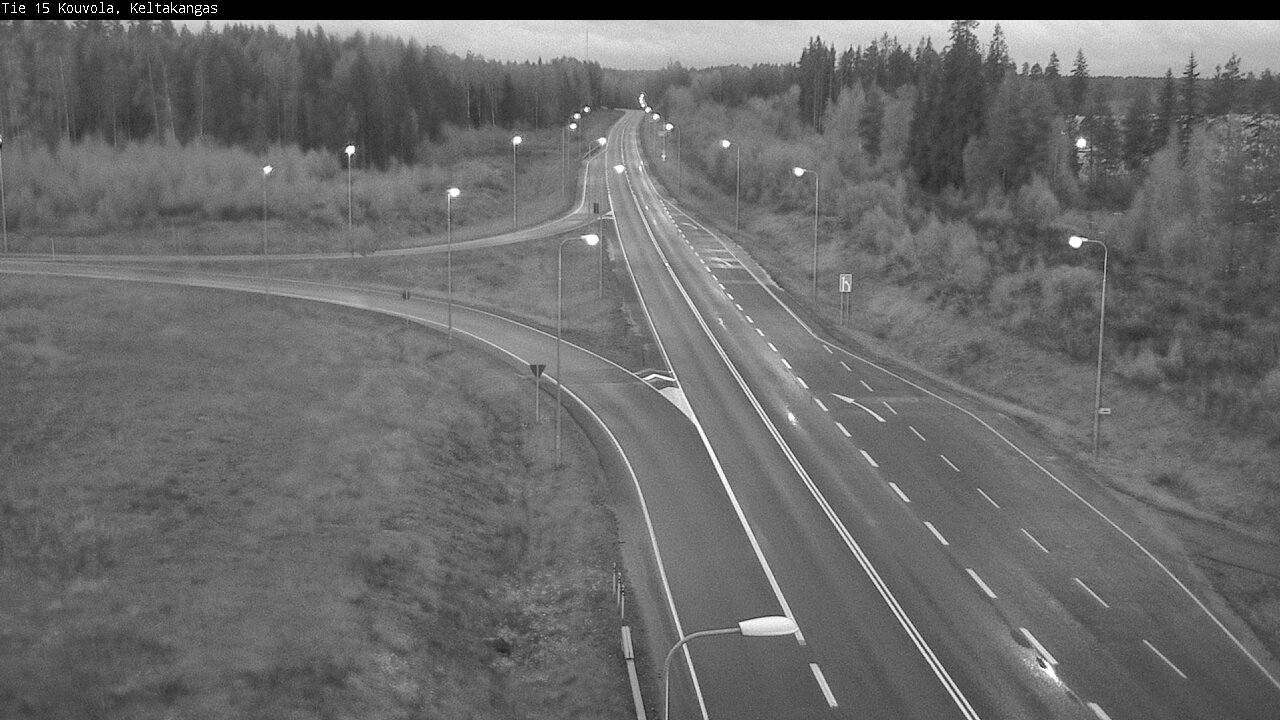 Weather Camera Image Road 15 Kouvola, Keltakangas, Kouvola, Kymenlaakso