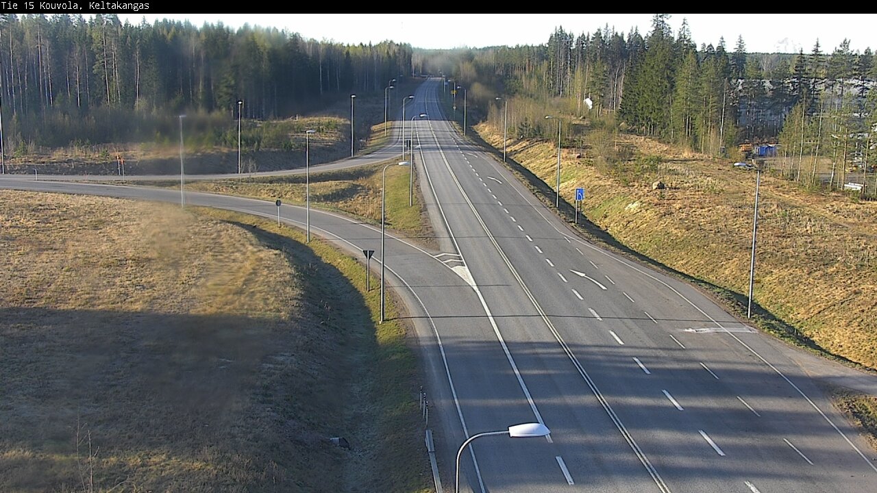 Weather Camera Image Road 15 Kouvola, Keltakangas, Kouvola, Kymenlaakso
