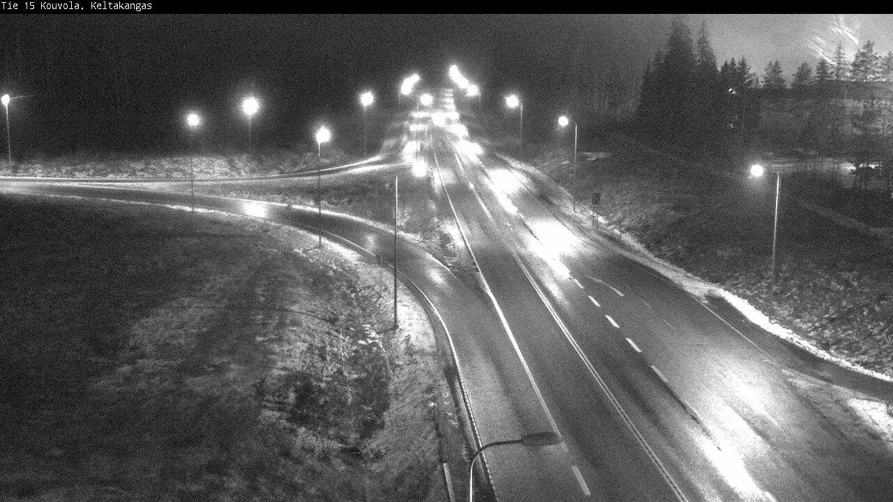Weather Camera Image Väg 15 Kouvola, Keltakangas, Kouvola, Kymenlaakso