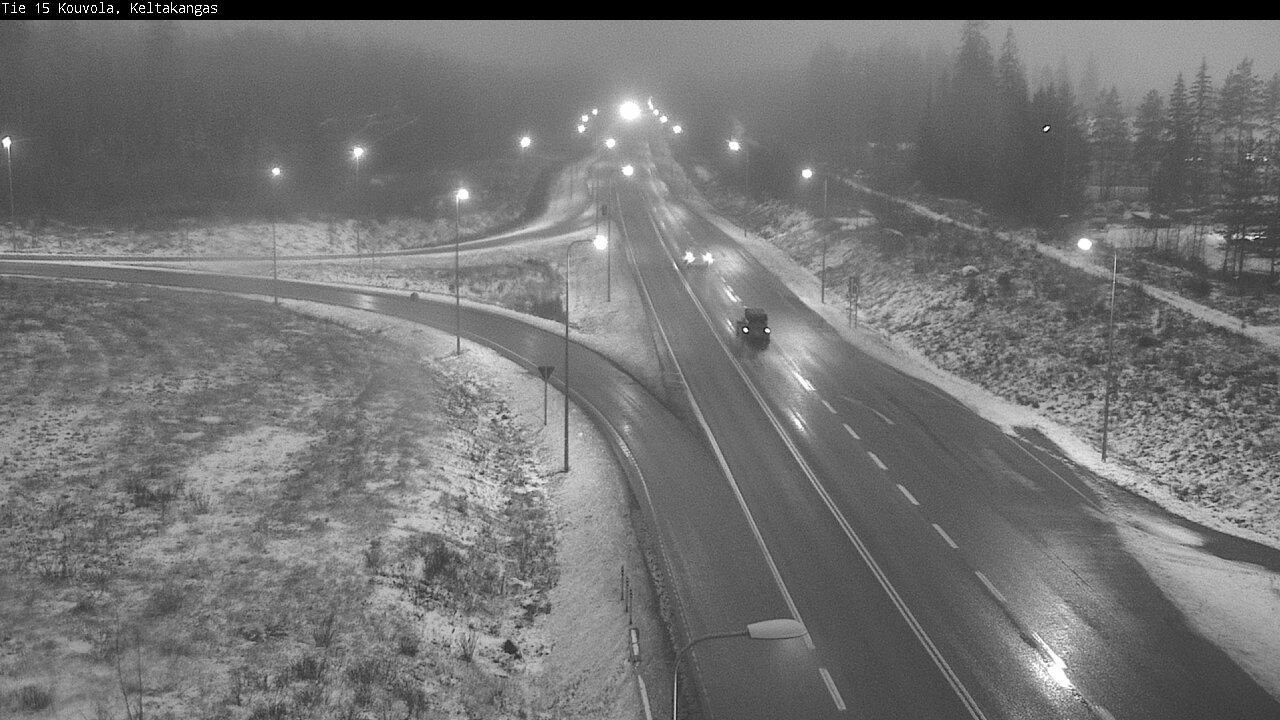 Weather Camera Image Väg 15 Kouvola, Keltakangas, Kouvola, Kymenlaakso