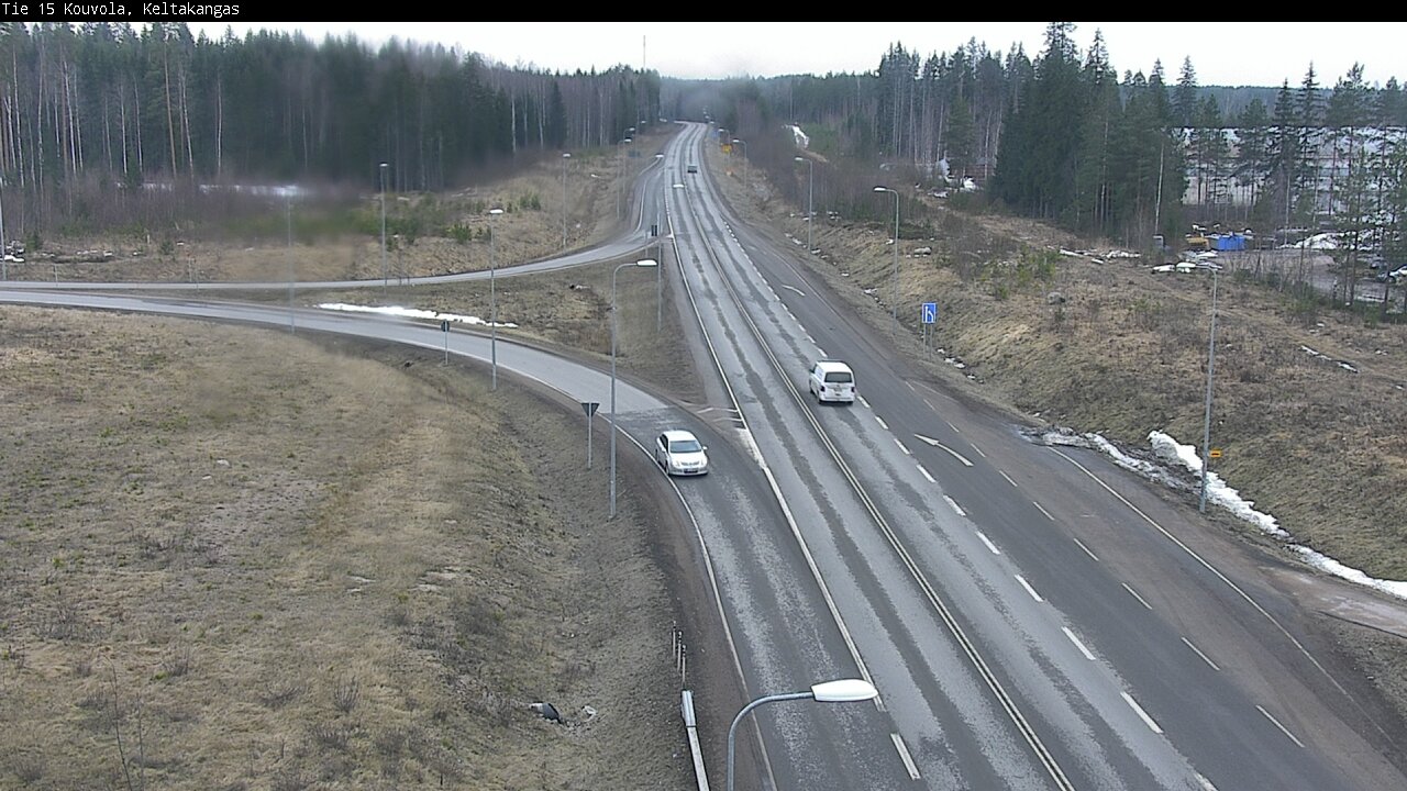 Weather Camera Image Road 15 Kouvola, Keltakangas, Kouvola, Kymenlaakso