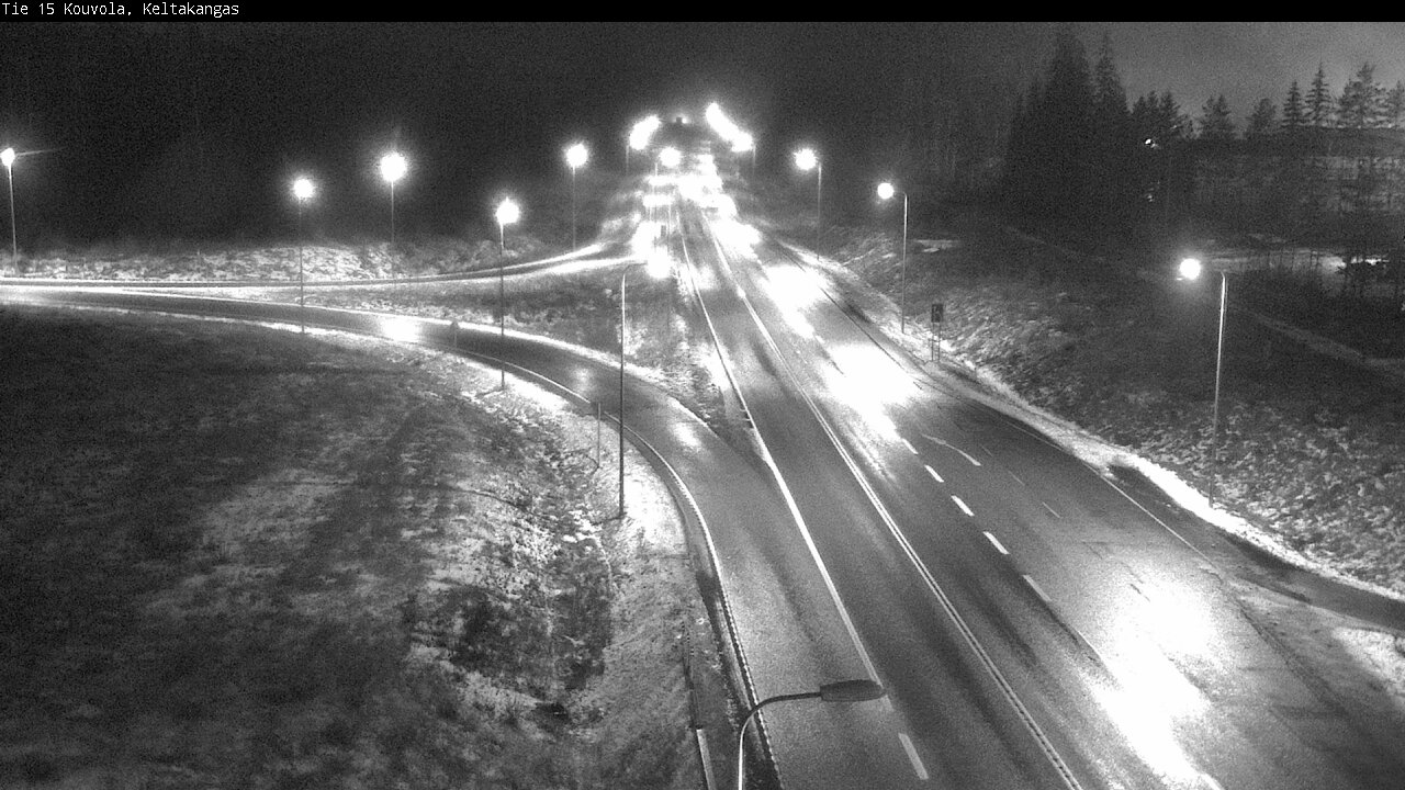 Weather Camera Image Väg 15 Kouvola, Keltakangas, Kouvola, Kymenlaakso