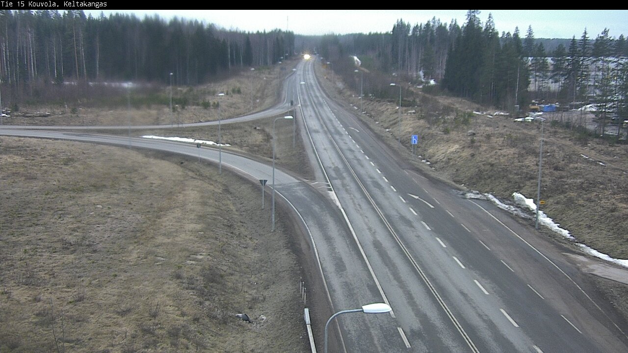 Weather Camera Image Road 15 Kouvola, Keltakangas, Kouvola, Kymenlaakso