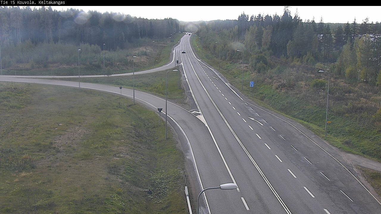 Weather Camera Image Road 15 Kouvola, Keltakangas, Kouvola, Kymenlaakso