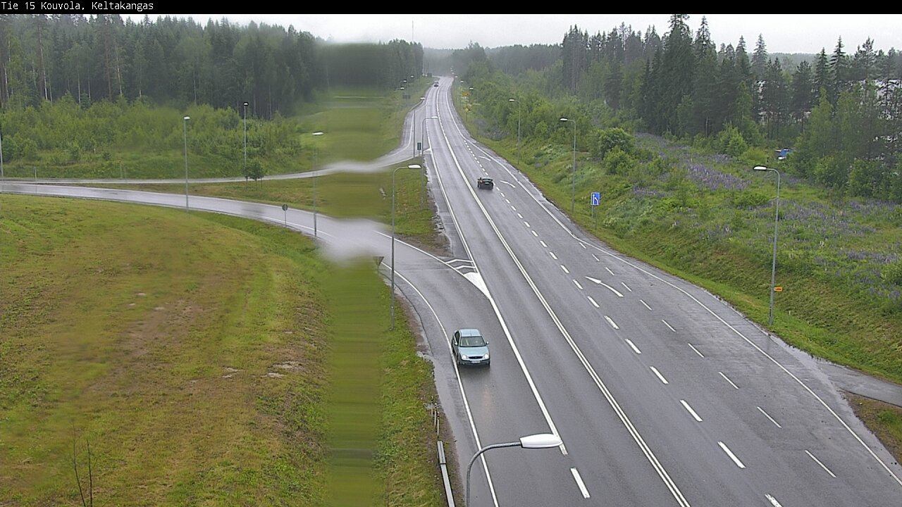 Weather Camera Image Väg 15 Kouvola, Keltakangas, Kouvola, Kymenlaakso