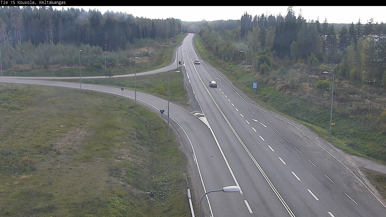 Weather Camera Image Road 15 Kouvola, Keltakangas, Kouvola, Kymenlaakso