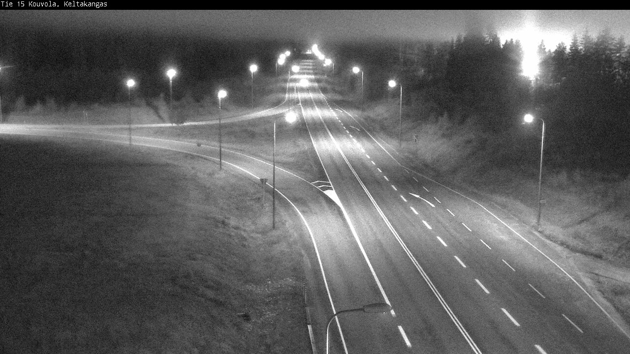 Weather Camera Image Väg 15 Kouvola, Keltakangas, Kouvola, Kymenlaakso