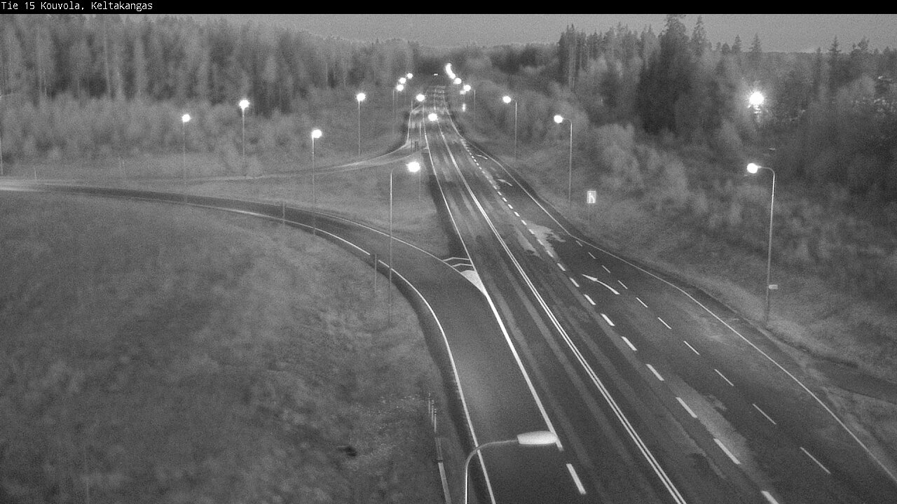 Weather Camera Image Väg 15 Kouvola, Keltakangas, Kouvola, Kymenlaakso