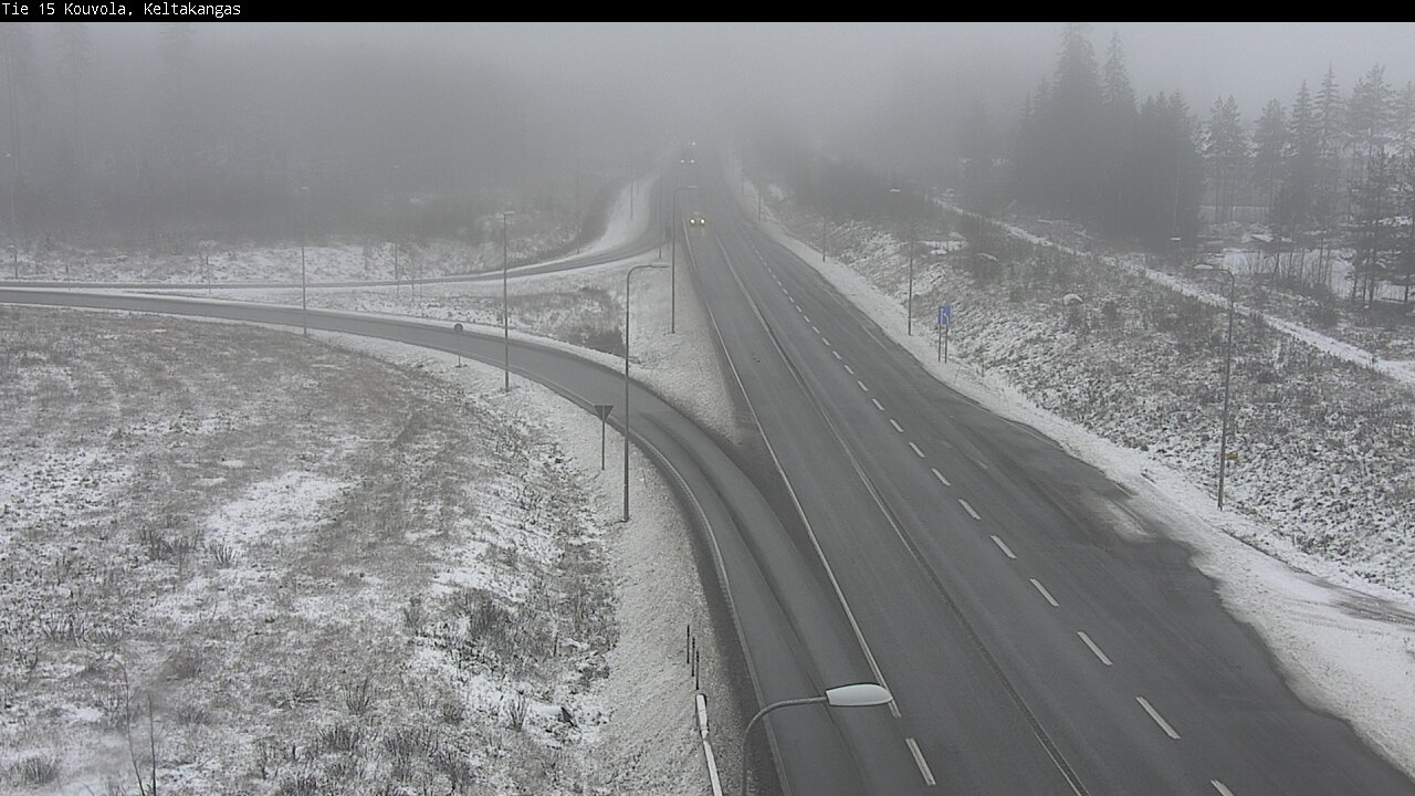 Weather Camera Image Väg 15 Kouvola, Keltakangas, Kouvola, Kymenlaakso