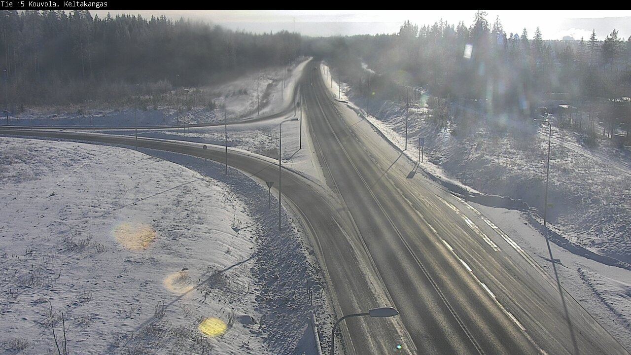 Weather Camera Image Väg 15 Kouvola, Keltakangas, Kouvola, Kymenlaakso