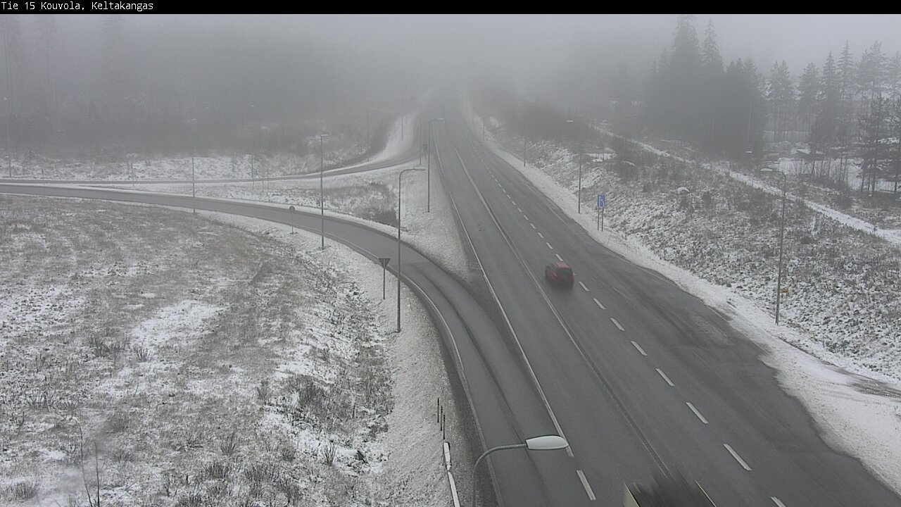 Weather Camera Image Väg 15 Kouvola, Keltakangas, Kouvola, Kymenlaakso