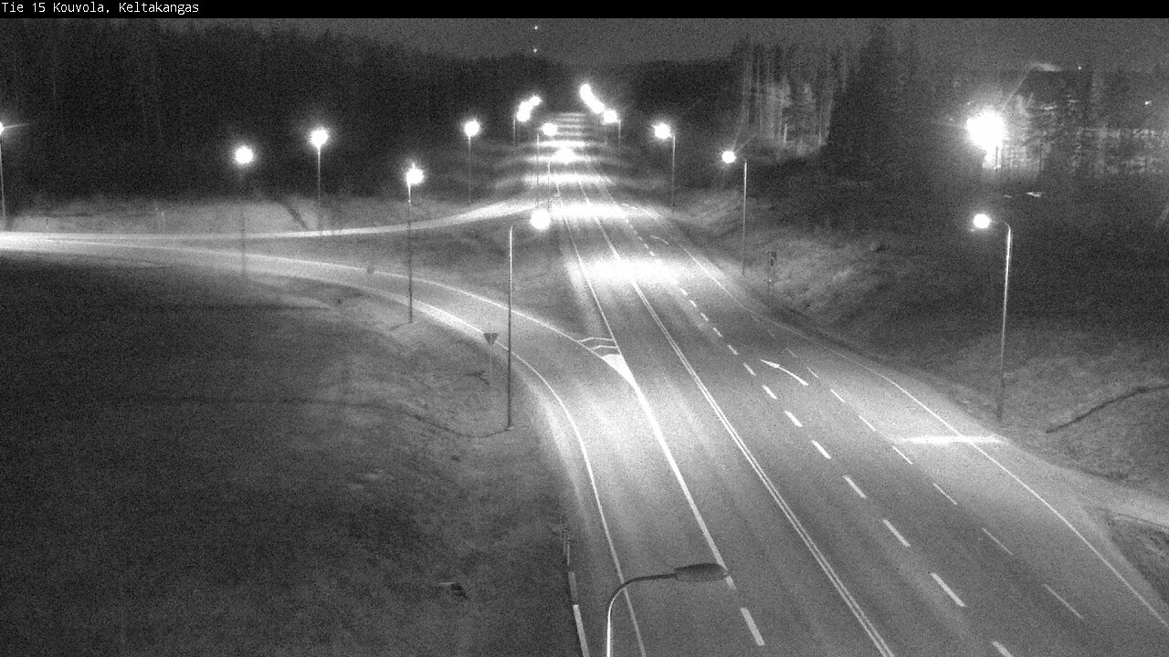 Weather Camera Image Road 15 Kouvola, Keltakangas, Kouvola, Kymenlaakso