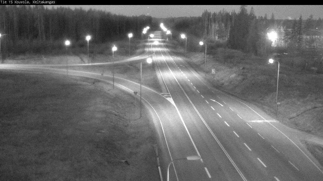 Weather Camera Image Väg 15 Kouvola, Keltakangas, Kouvola, Kymenlaakso
