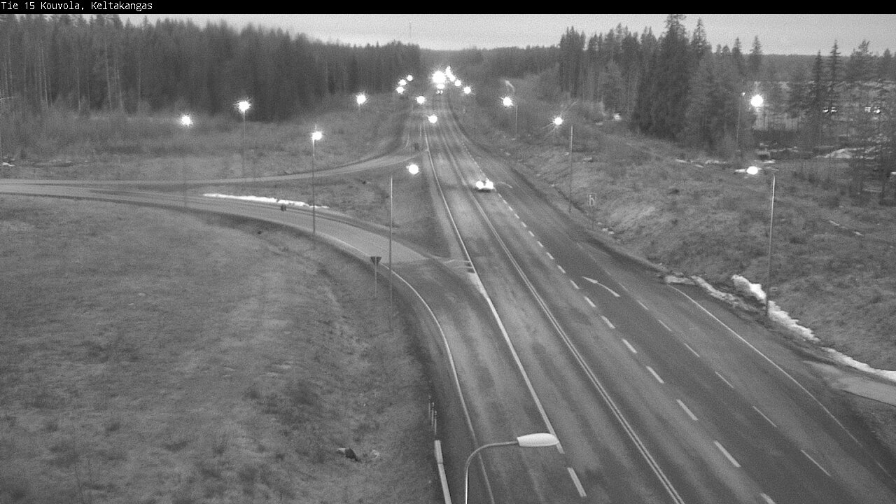 Weather Camera Image Road 15 Kouvola, Keltakangas, Kouvola, Kymenlaakso